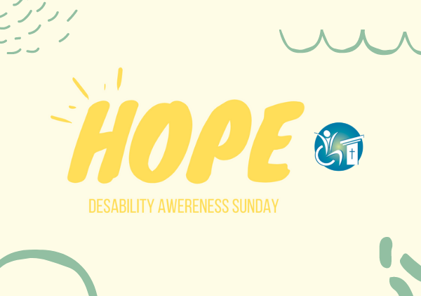 HOPE Disability Awareness Sunday 