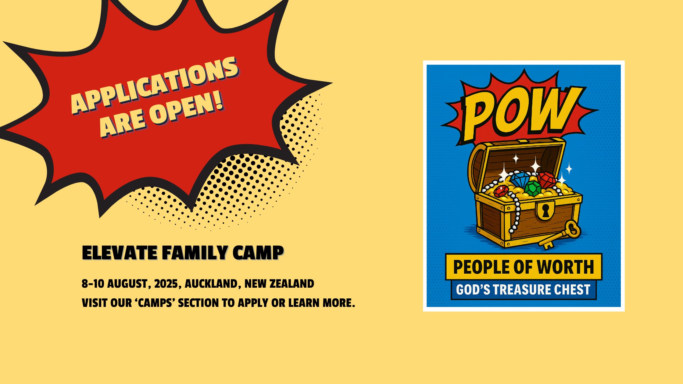 Applications for Family Camp 2025 are open!